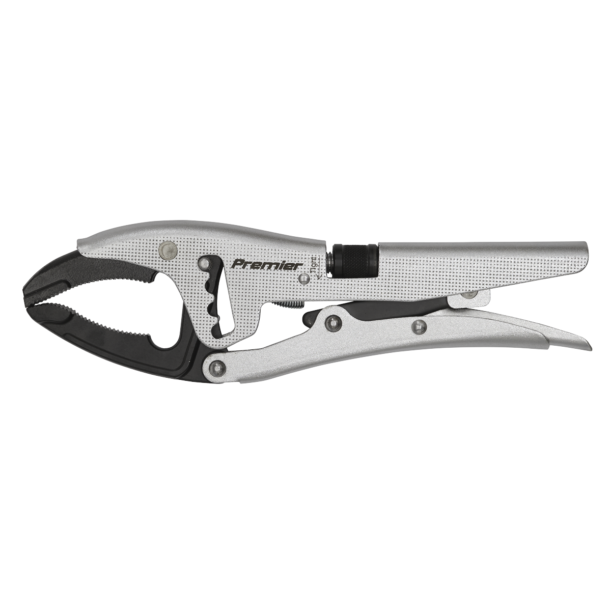 Sealey 250mm Wide Opening Locking Pliers Jaw Capacity 90mm Silver AK6870