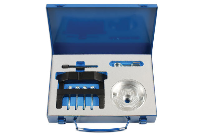 LASER 7558 Engine Timing Tool Kit For Audi 4.0 TFSI V8 Petrol Engines Steel