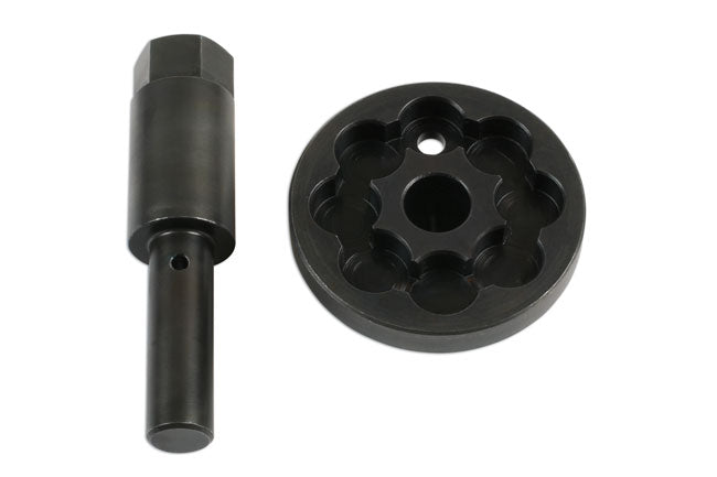 LASER 7559 Engine Cranking Device Steel For Audi V6 V8 Petrol Crankshaft Tool
