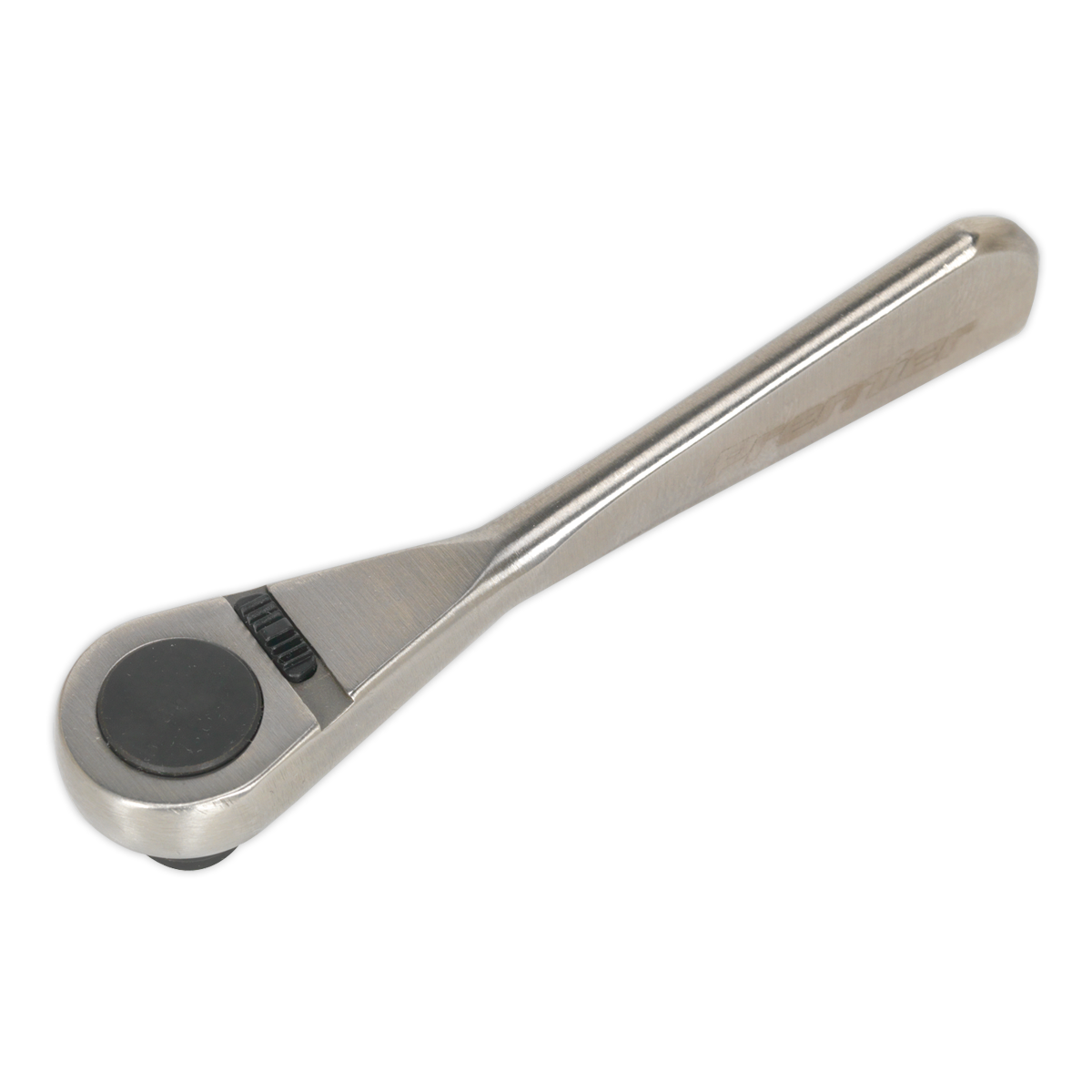 Sealey Bit Driver Ratchet Micro 6mm Stainless Steel 72 Teeth Silver Tool AK6961