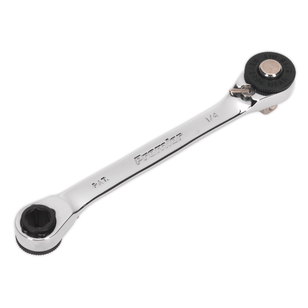 Sealey Ratchet Spanner 1/4" Hex x 5/16" Hex x 1/4" Square Drive Adaptor AK6967