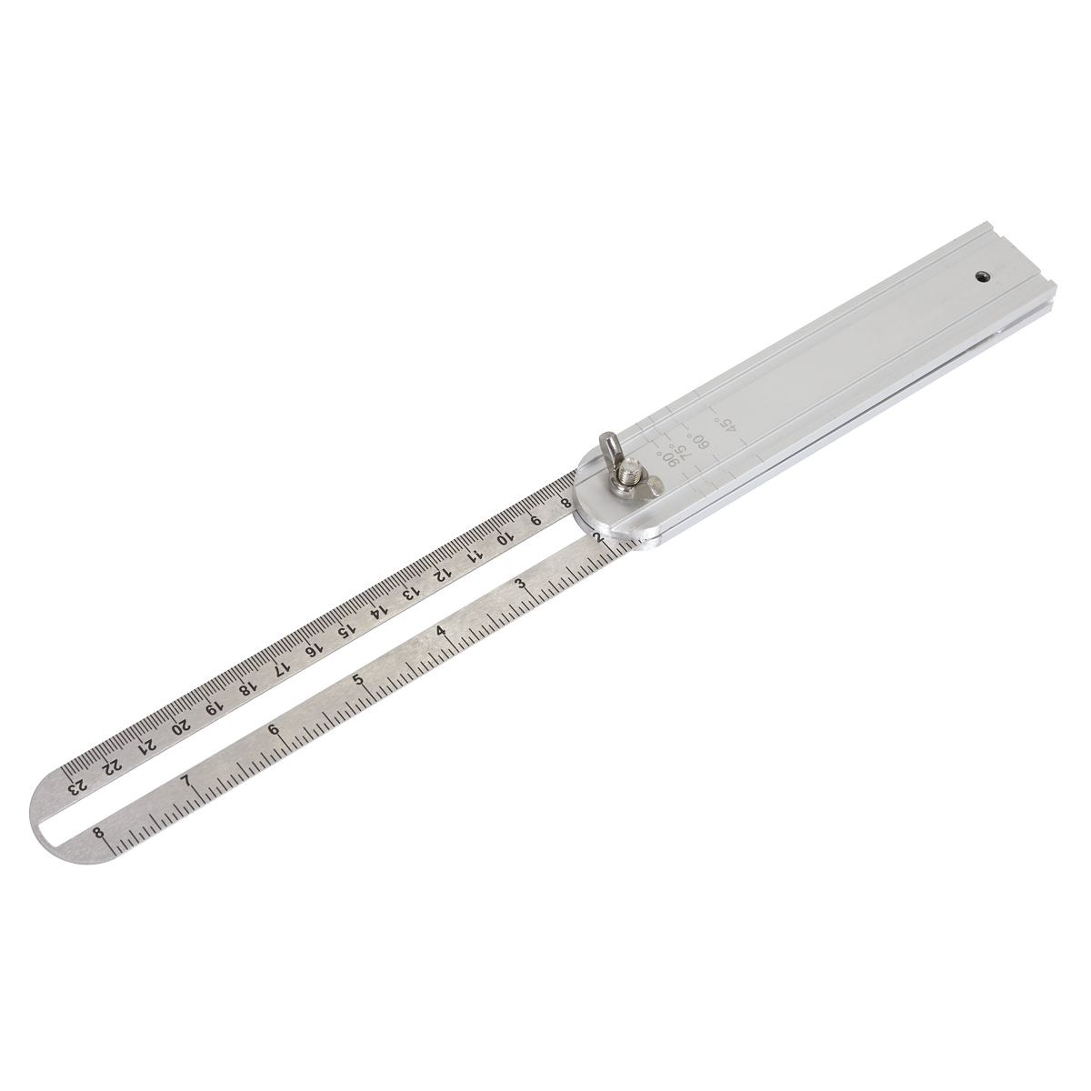 Sealey Adjustable Angle Square Aluminium Handle & Stainless Steel Blade AK7101