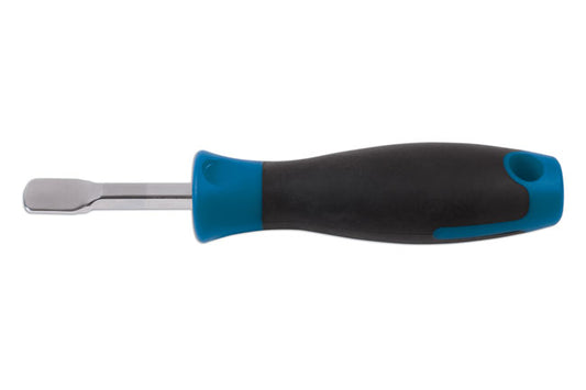 LASER 7581 Screwdriver Fastener 160mm Chrome Vanadium Steel Soft Grip Handle