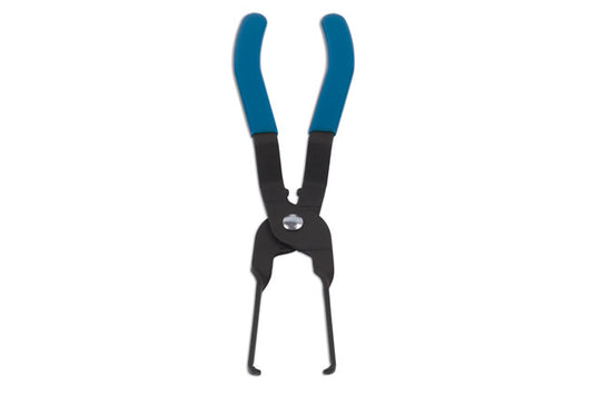 LASER 7593 Relay Pliers Long Reach 229mm Steel For Automotive Fuse Box Access