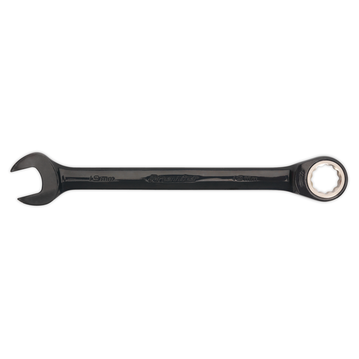 Sealey Combination Ratchet Spanner Set 7 Pieces Black Series Metric AK7978