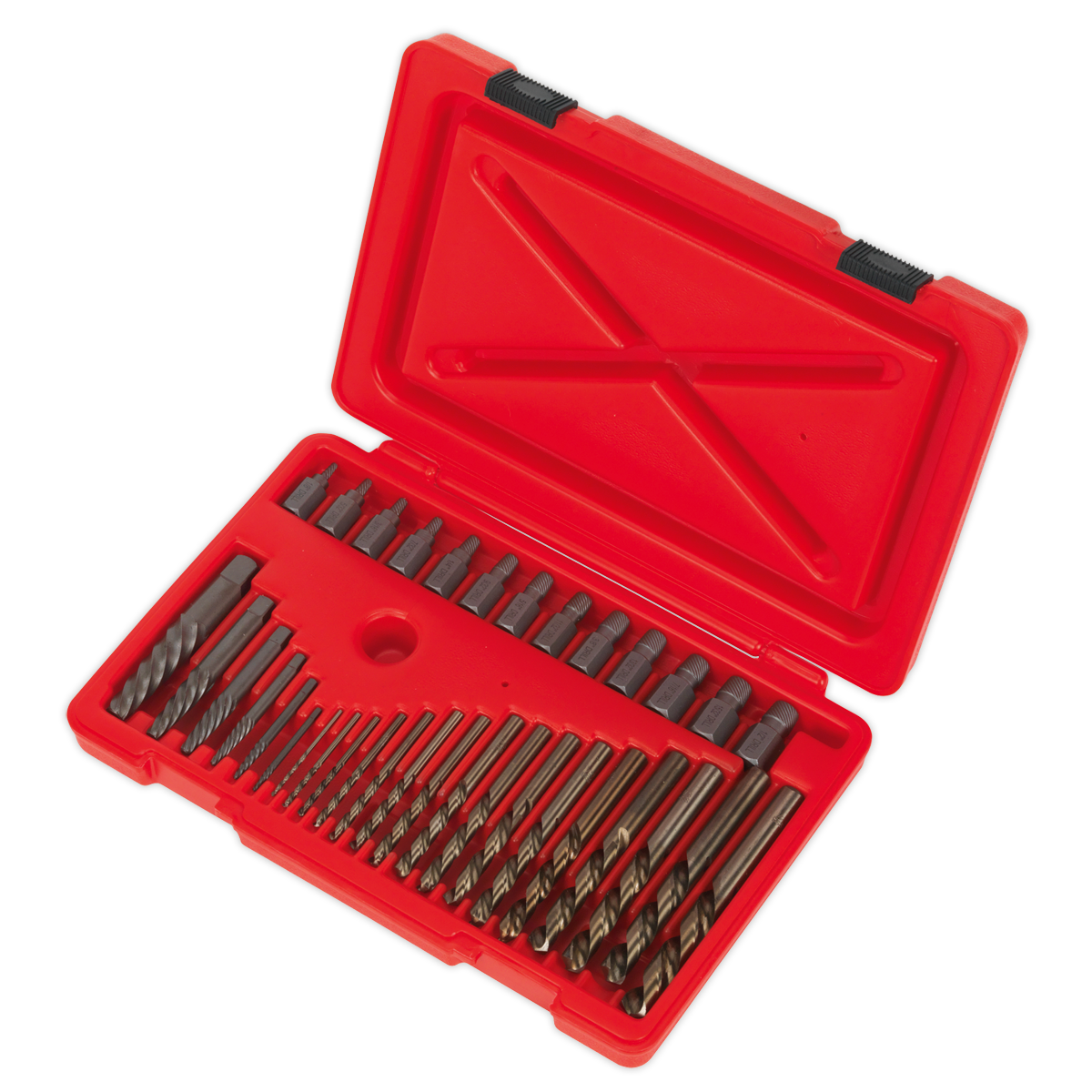 Sealey Master Extractor Set in Blow-Moulded Storage Case 35 Pieces AK8186