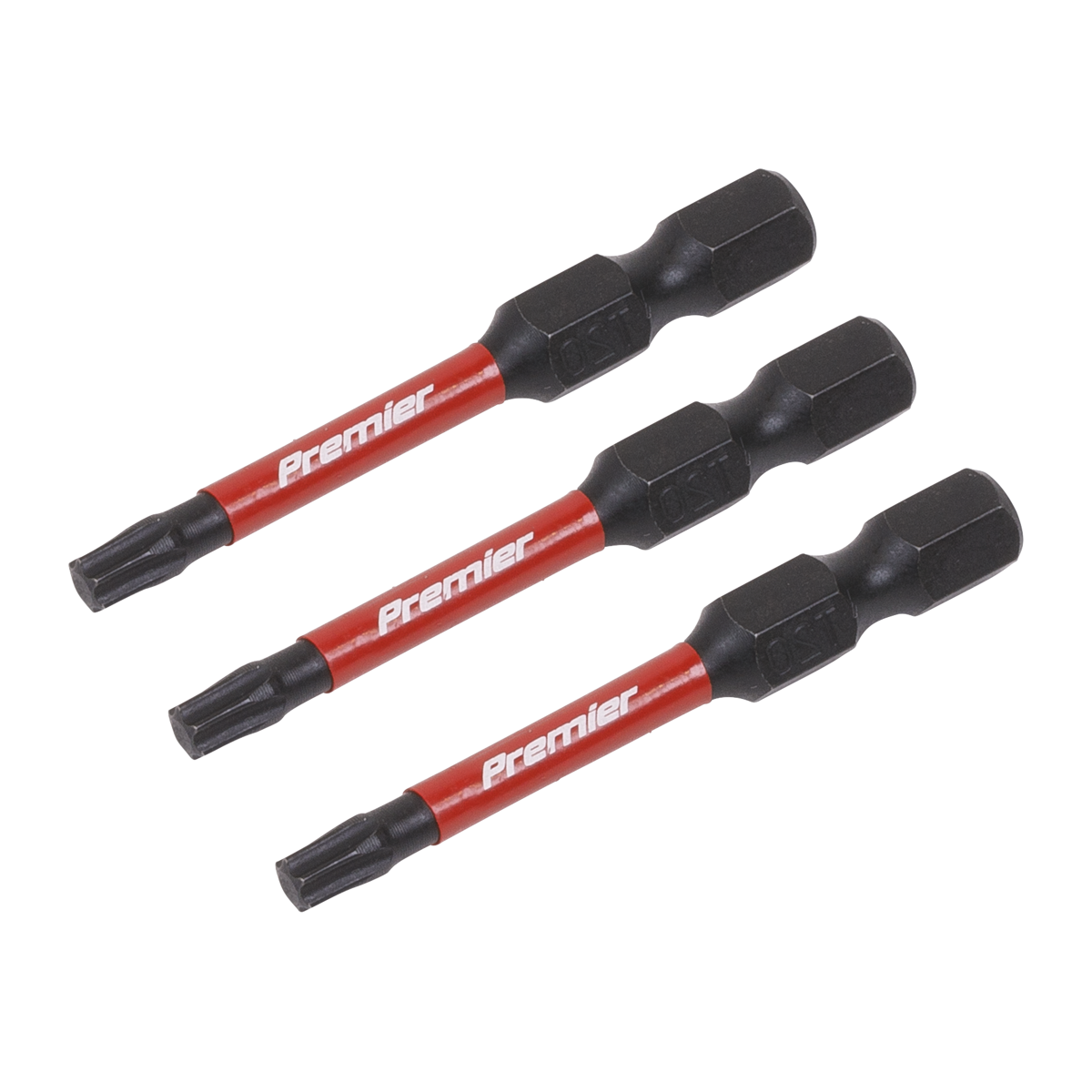 Sealey TRX-Star T20 Impact Power Tool Bits 50mm 3 Pieces Professional AK8242