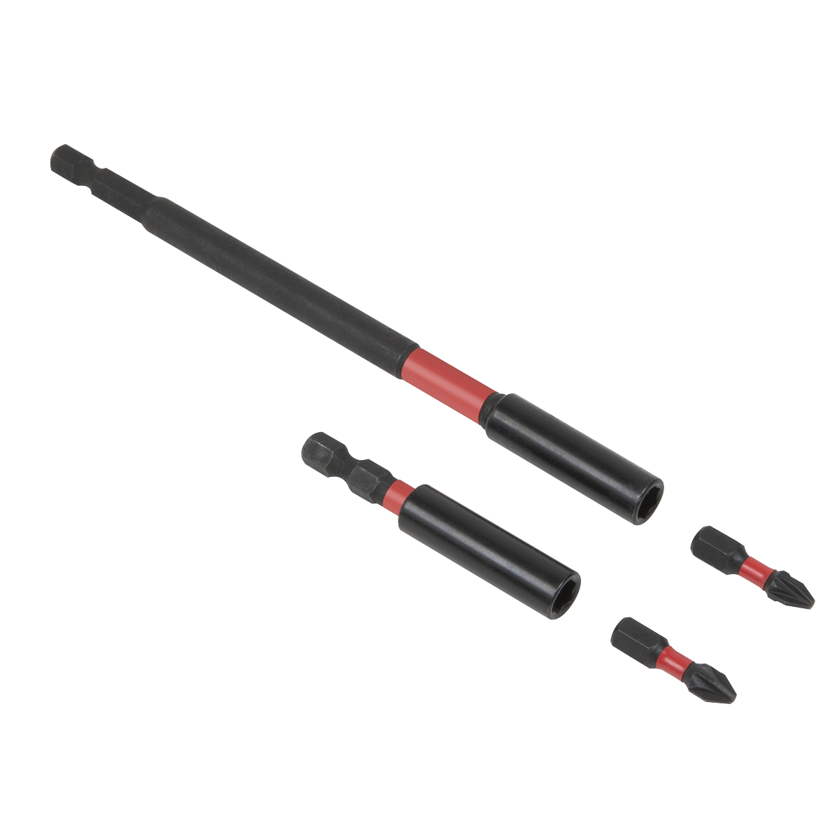 Premier Power Tool Bit Holder Set 4 Pieces Impact Grade Daily & Professional Use