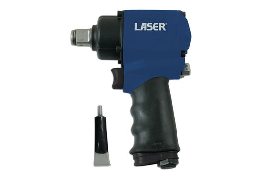 LASER 7680 3/4" Inch Drive Twin Hammer Impact Wrench 146 mm Heavy Duty Tool