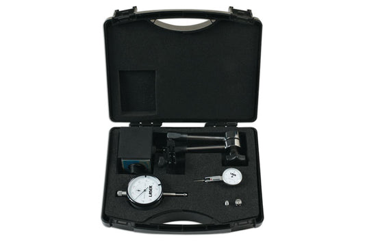 LASER 7687 Magnetic Dial Gauge Holder With Adjustable Arm Precision Measurements