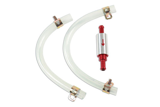 LASER 7700 One Person Brake Bleed Valve Inline One-Way Bleeder Tool Kit