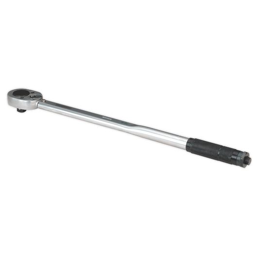 Sealey Micrometer Torque Wrench 3/4" Square Drive Calibrated Chrome Plated AK628