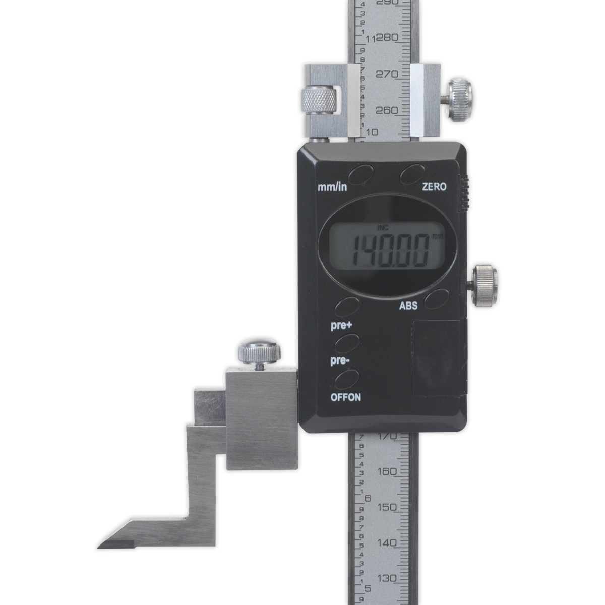 Sealey Digital Brake Caliper Height Gauge 0mm - 300mm 0" - 12" AK9636D