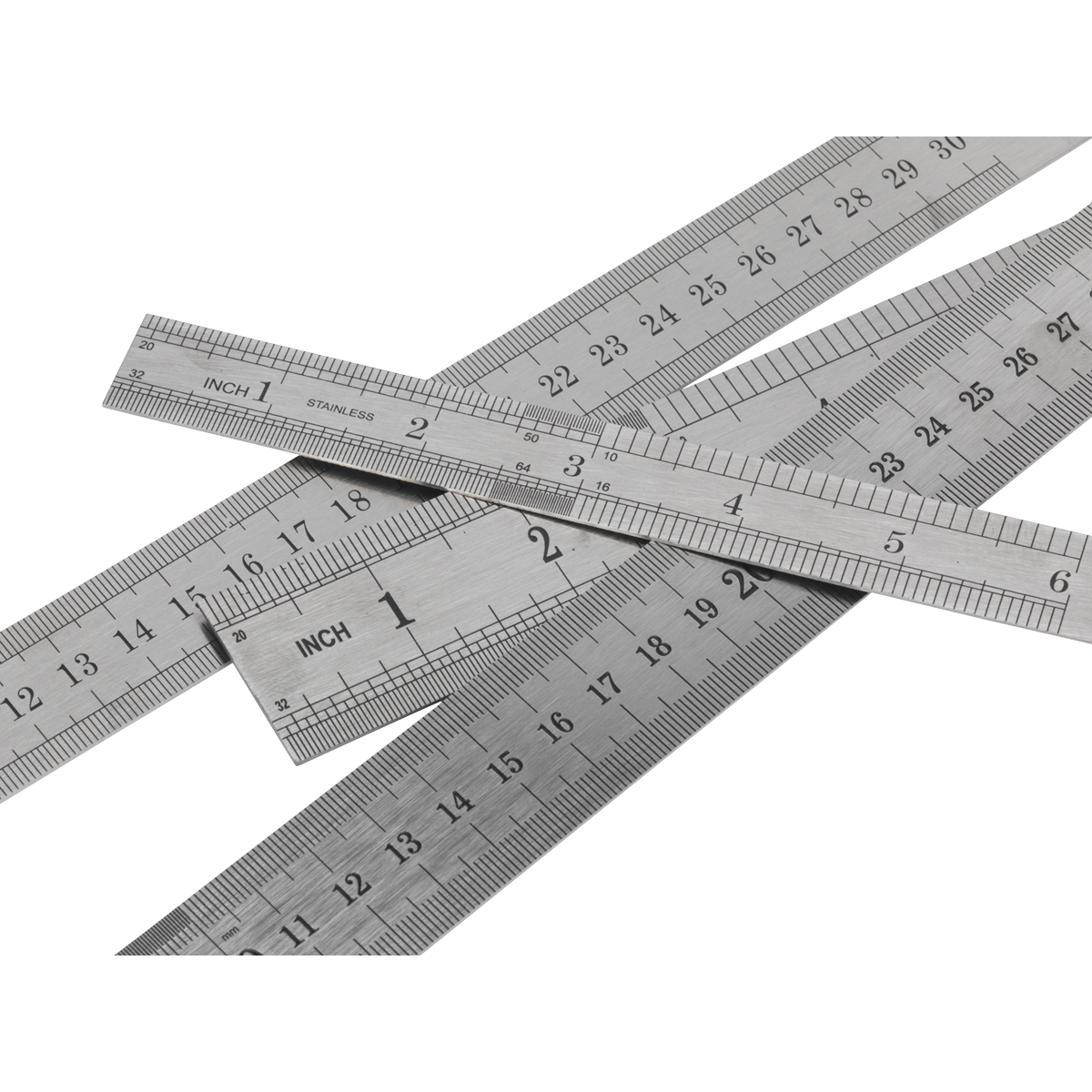 Sealey Steel Rule With Metric & Imperial Graduations 150mm/6" Length AK9640