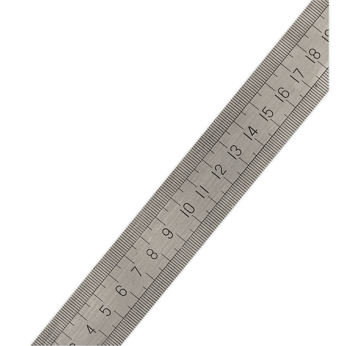 Sealey Steel Rule With Metric & Imperial Graduations 1000mm/40" Length AK9643