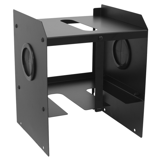 Sealey Power Tool Storage Rack - 2 Bay Wall Mounted Garage Organiser PTSR2