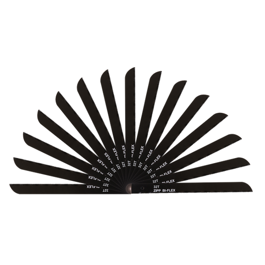 Sealey HSS Air Saw Blade Power Tool Accessory 32 TPI Pack of 15 Pcs SA346/B3215