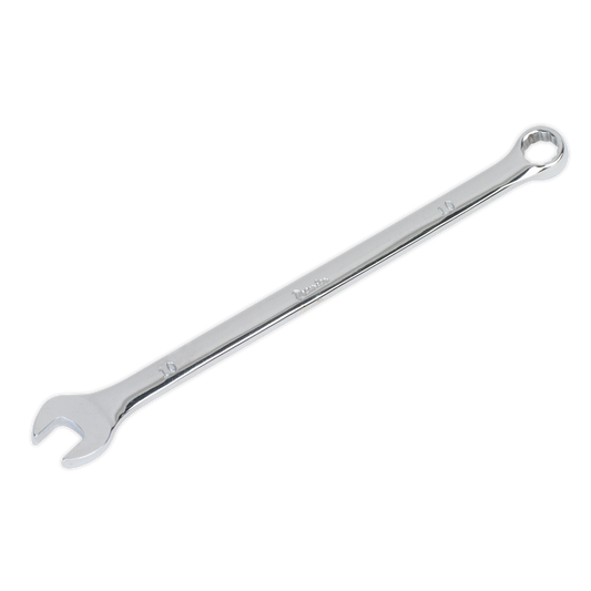 Sealey Combi Spanner Extra-Long Drop-Forged Chrome Vanadium Steel 10mm AK631010