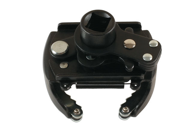 LASER 7726 Oil Filter Spider Steel Tool 60-80 mm 1/2" Driveratcheting Wrench