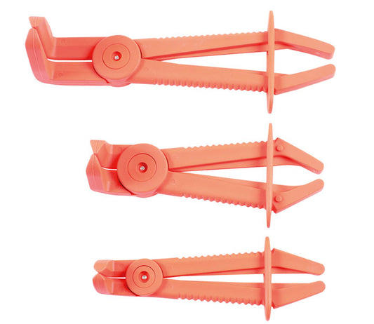 LASER 7740 3Pcs Hose Clamp Pliers Flexible Angled Jaws 0-13mm 0-16mm 0-24mm