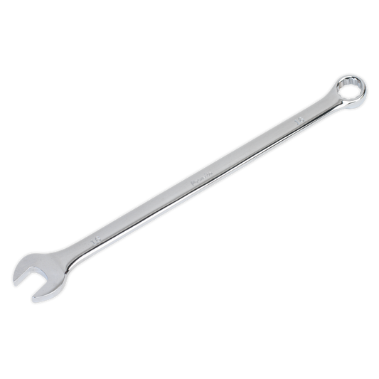 Sealey Combi Spanner Extra-Long Drop-Forged Chrome Vanadium Steel 16mm AK631016