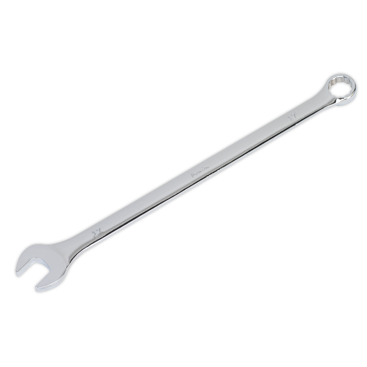 Sealey Combi Spanner Extra-Long Drop-Forged Chrome Vanadium Steel 17mm AK631017
