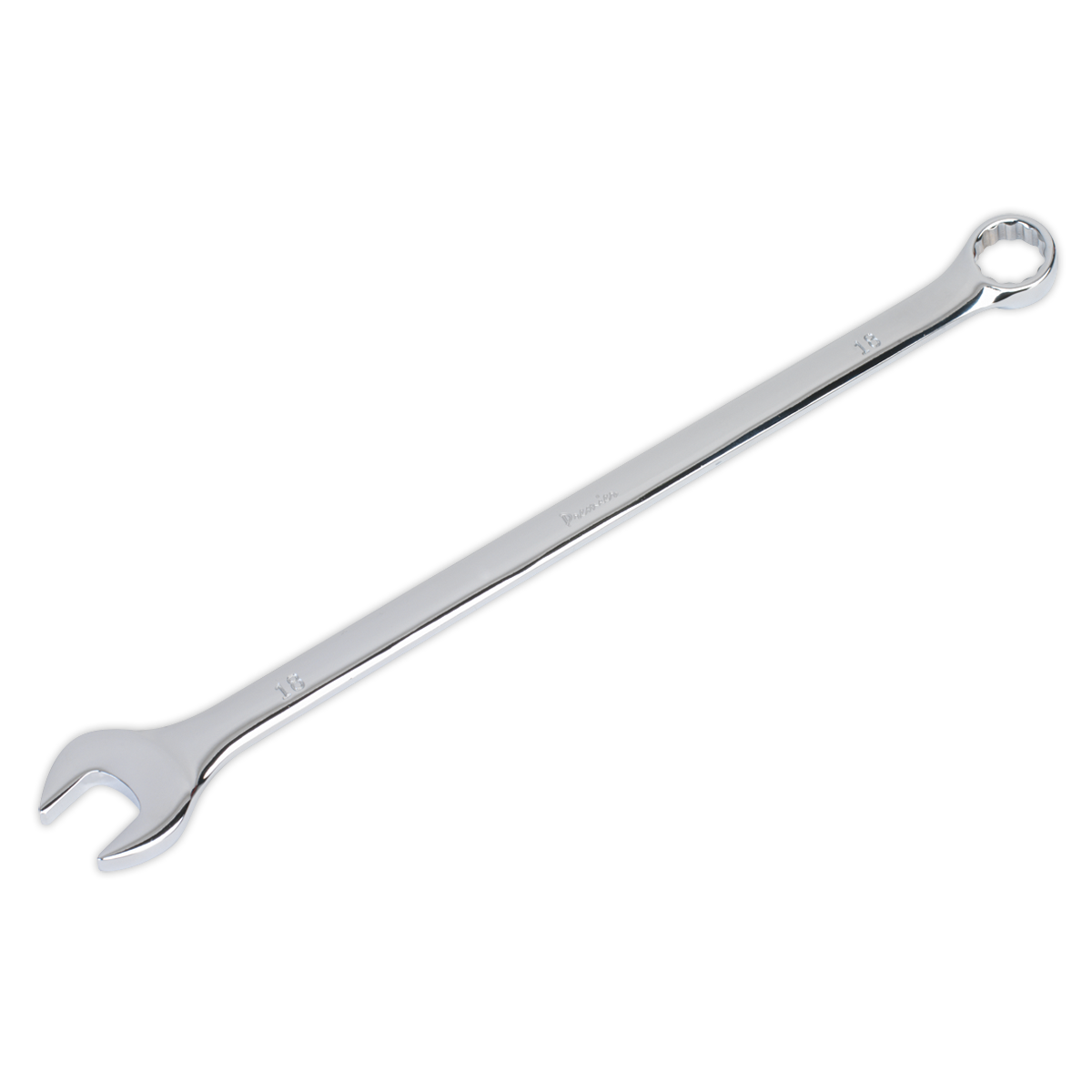 Sealey Combi Spanner Extra-Long Drop-Forged Chrome Vanadium Steel 18mm AK631018