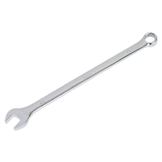 Sealey Combi Spanner Extra-Long Drop-Forged Chrome Vanadium Steel 19mm AK631019