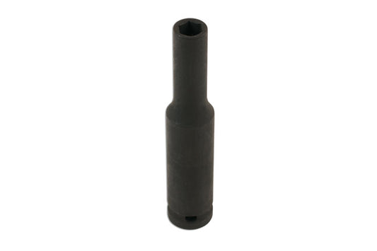 LASER 7760 Extra Deep Impact Socket 1/2" Drive 10 mm Chrome Vanadium Tool
