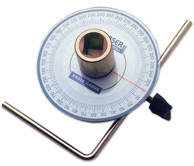 LASER 2245 Torque Angle Gauge 1/2" Drive 85 mm With Adjustable Holding Arm