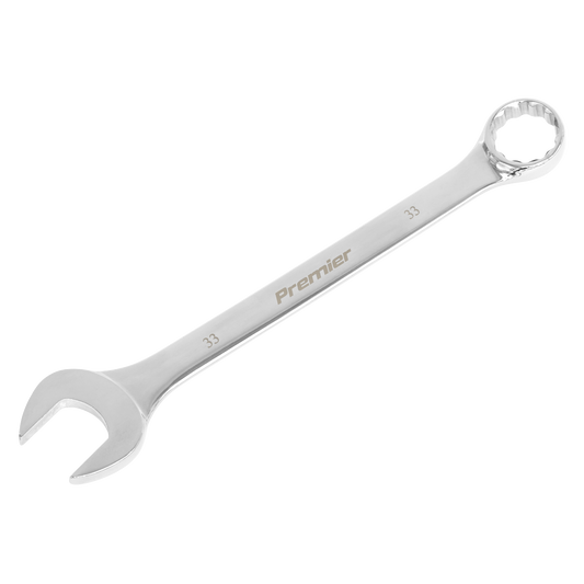 Sealey Combination Spanner Super Jumbo Chrome Vanadium Steel 33mm AK632433