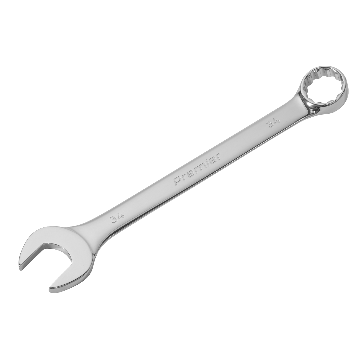 Sealey Combination Spanner Super Jumbo Chrome Vanadium Steel 34mm AK632434