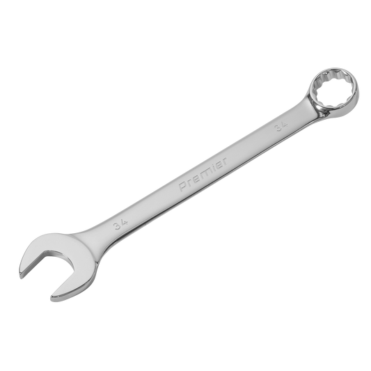 Sealey Combination Spanner Super Jumbo Chrome Vanadium Steel 34mm AK632434