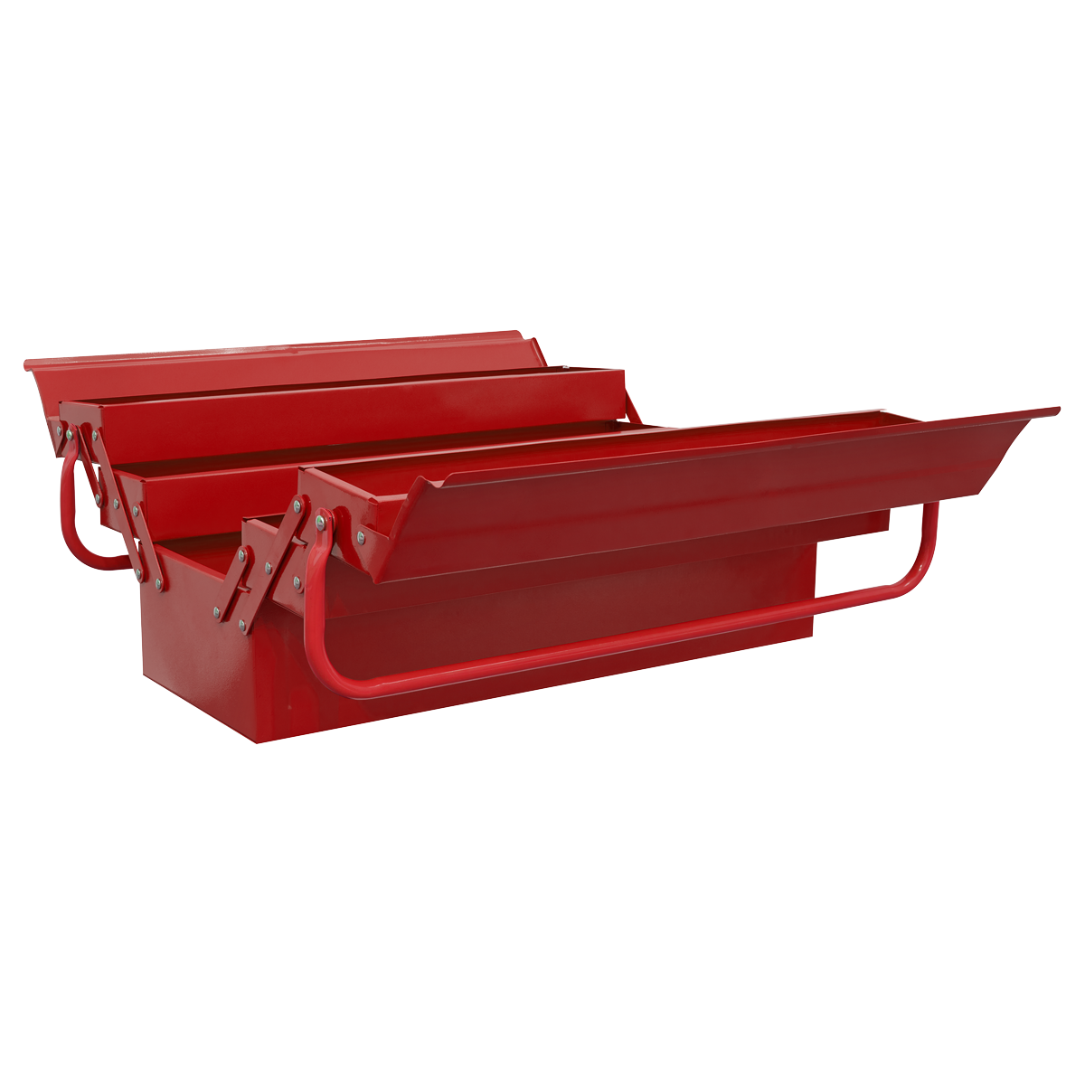 Sealey 530mm 4 Tray Cantilever Toolbox With Central Tool Storage Area AP521