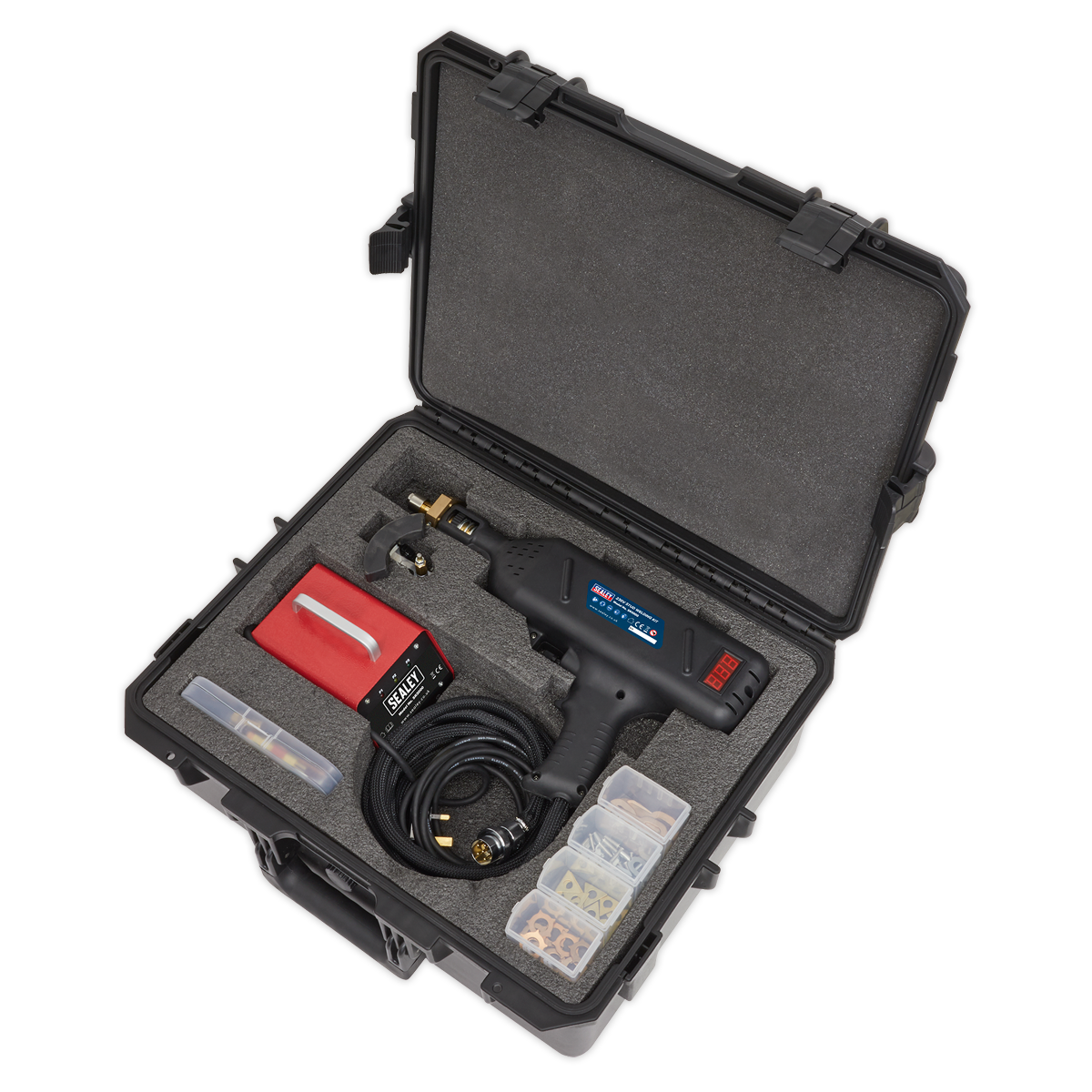 Sealey Stud Welding Kit 230V 230V-13A Plug Fitted For Steel Aluminium SR2000