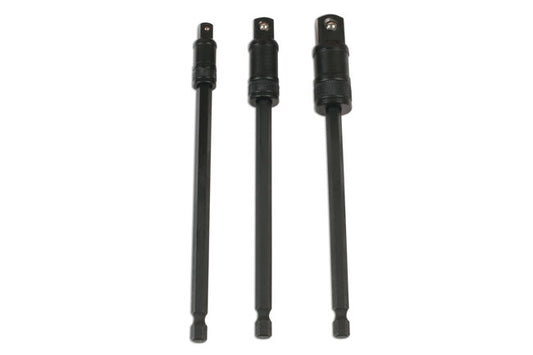 LASER 7779 Steel Drill Chuck Quick-change Adapter For Core Drills Impact Drivers