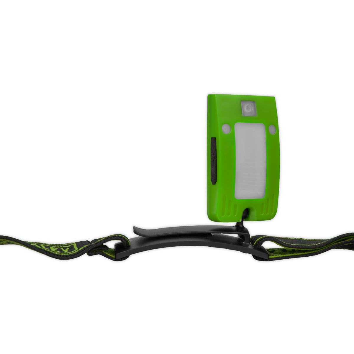 Sealey Rechargeable Head Torch 2W COB LED Flashlight Auto Sensor Green LED360HTG