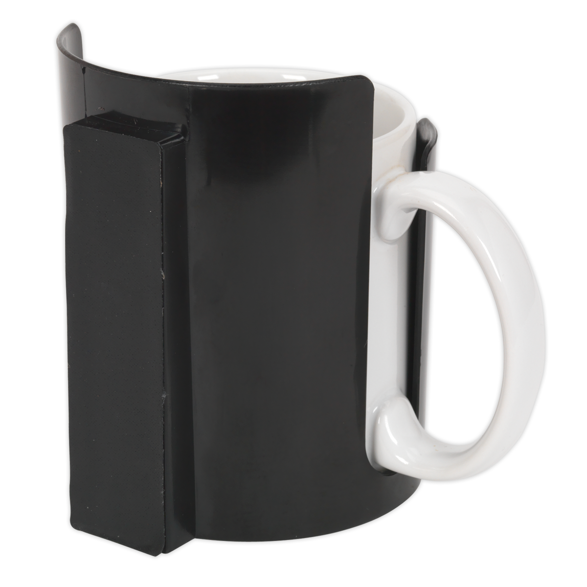 Sealey Magnetic Cup/Can Holder With Four Powerful Magnets - Black APCHB
