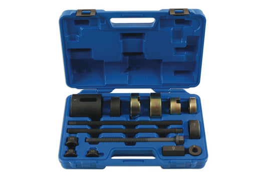 LASER 7796 Silent Bearing Mounting Removal Tool Set Steel 15-Piece Kit