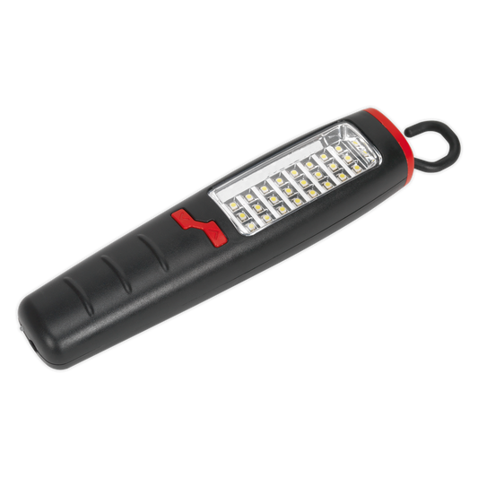 Sealey 24 SMD & 7 LED Rechargeable Inspection Lamp Light 2.5W & 0.5W LED307
