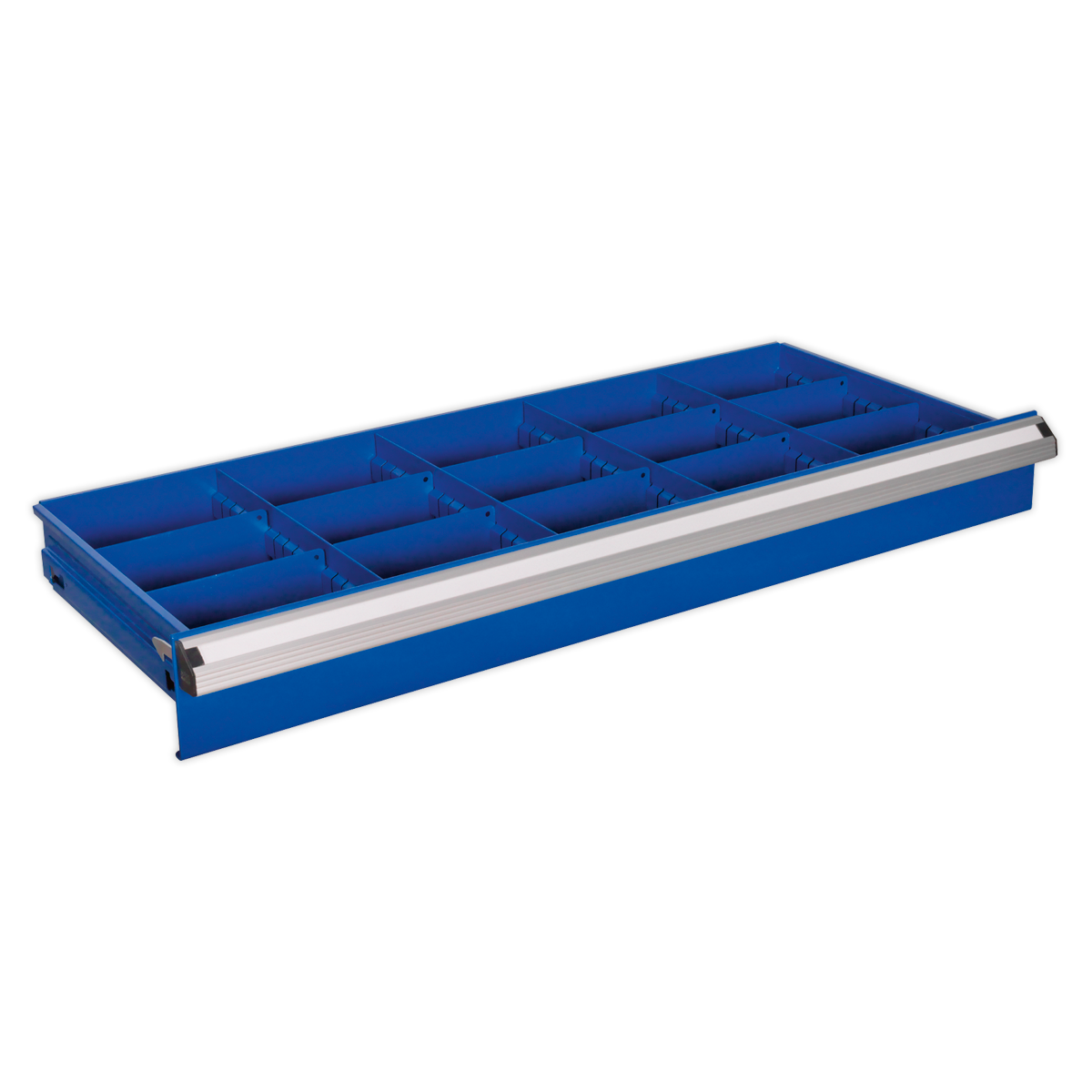 Sealey Heavy Duty Ball Bearing Drawer Slides Deep 100mm 75kg Capacity APICD100