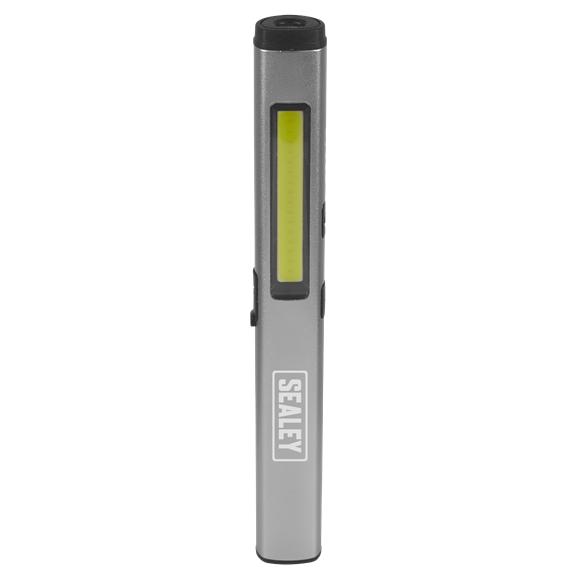 Sealey Rechargeable UV Penlight 5W COB 3W SMD LED With Laser Pointer LED450UV