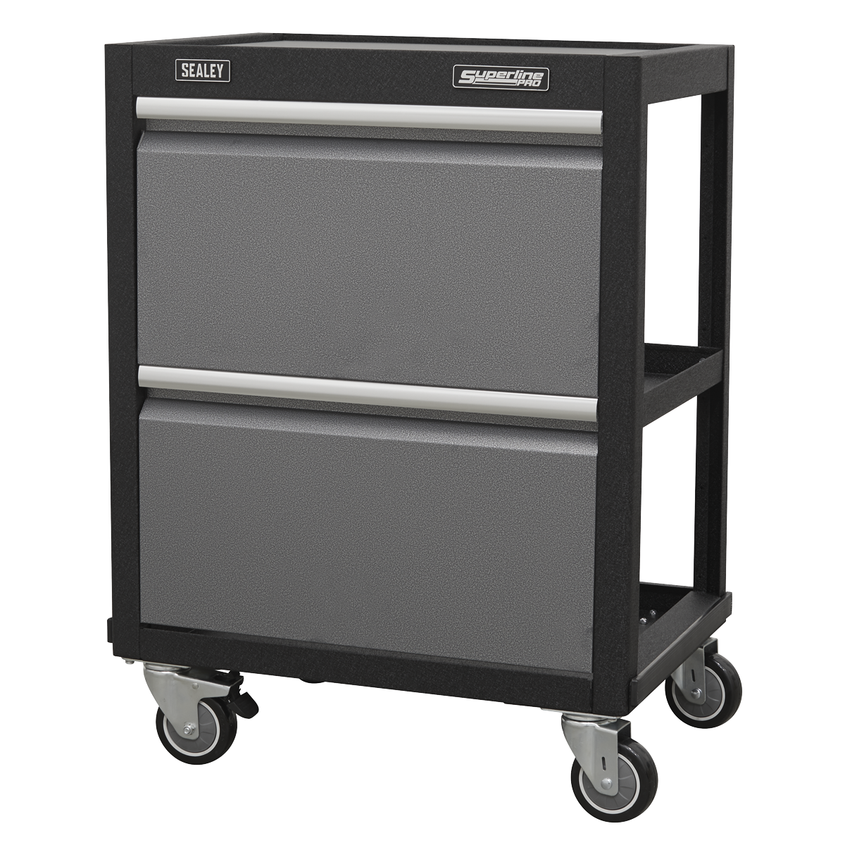 Sealey Modular Mobile Workshop 3-Tiered Trolley With Aluminium Handles APMS66