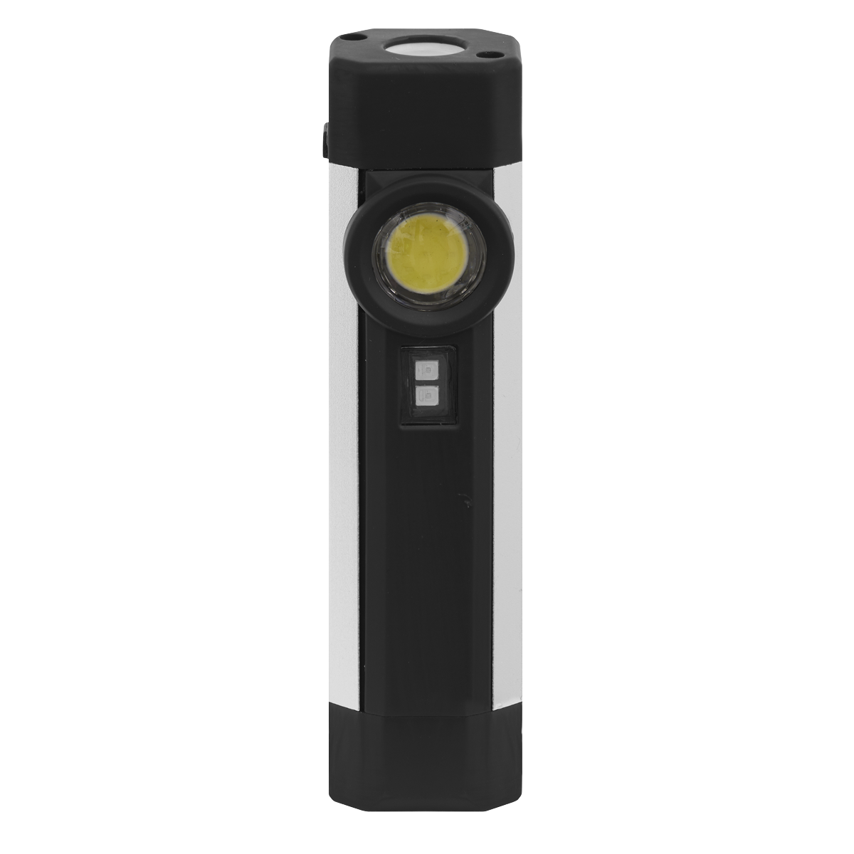 Sealey Rechargeable Aluminium Pocket Light 3W COB 1 SMD UV 3.7V 2200mAh LED220UV