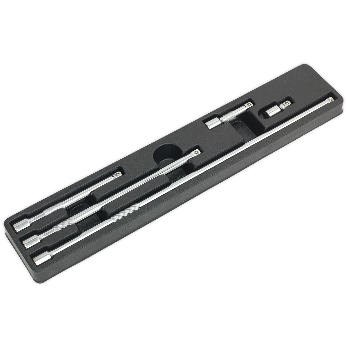 Sealey Extension Bar Set 5pc 3/8" Square Drive For Daily Professional Use AK6341