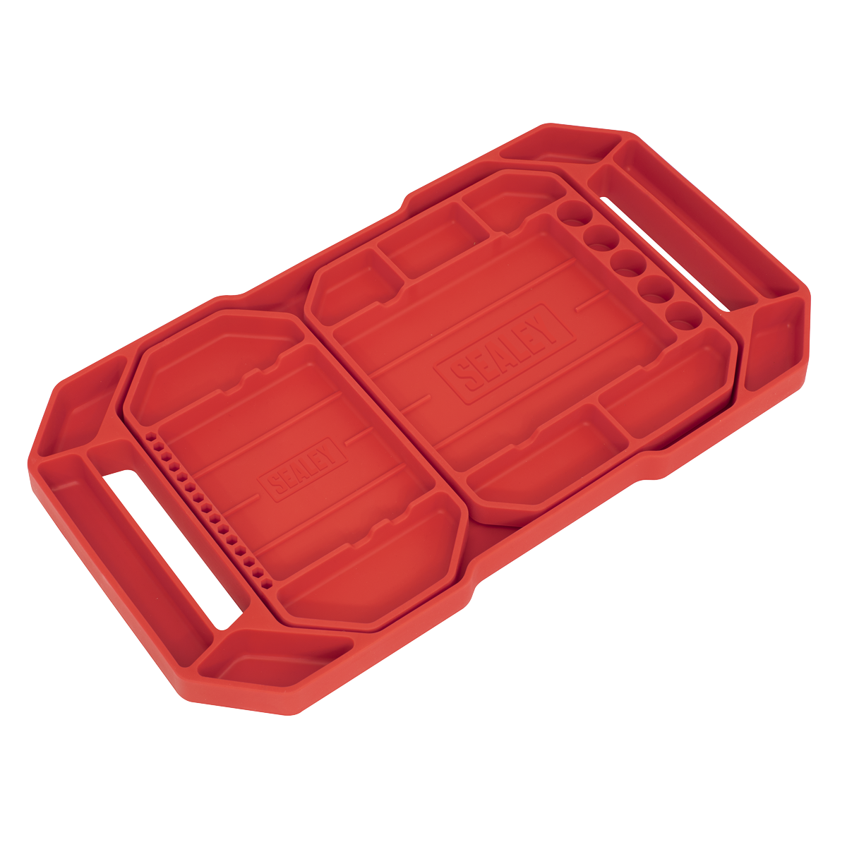 Sealey Flexible Tool Trays Non-Slip Oil & Water-Resistant Pack of 3 Pcs APNST4