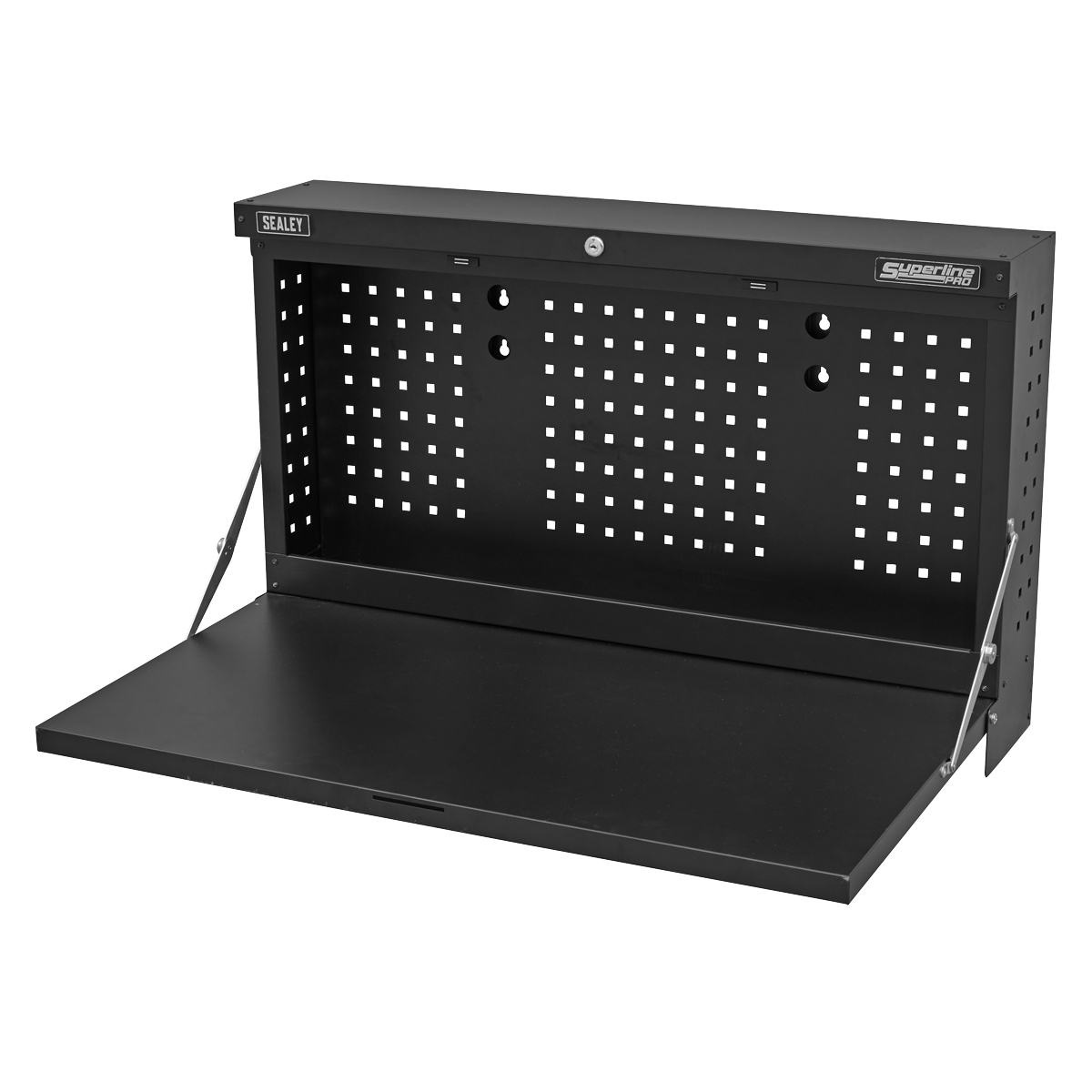 Sealey Wall Mounted Foldable Workbench 914mm x 620mm x 560mm Lockable APWMW01