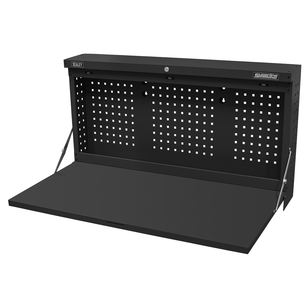 Sealey Wall Mounted Foldable Workbench 1100mm x 670mm x 610mm Lockable APWMW02