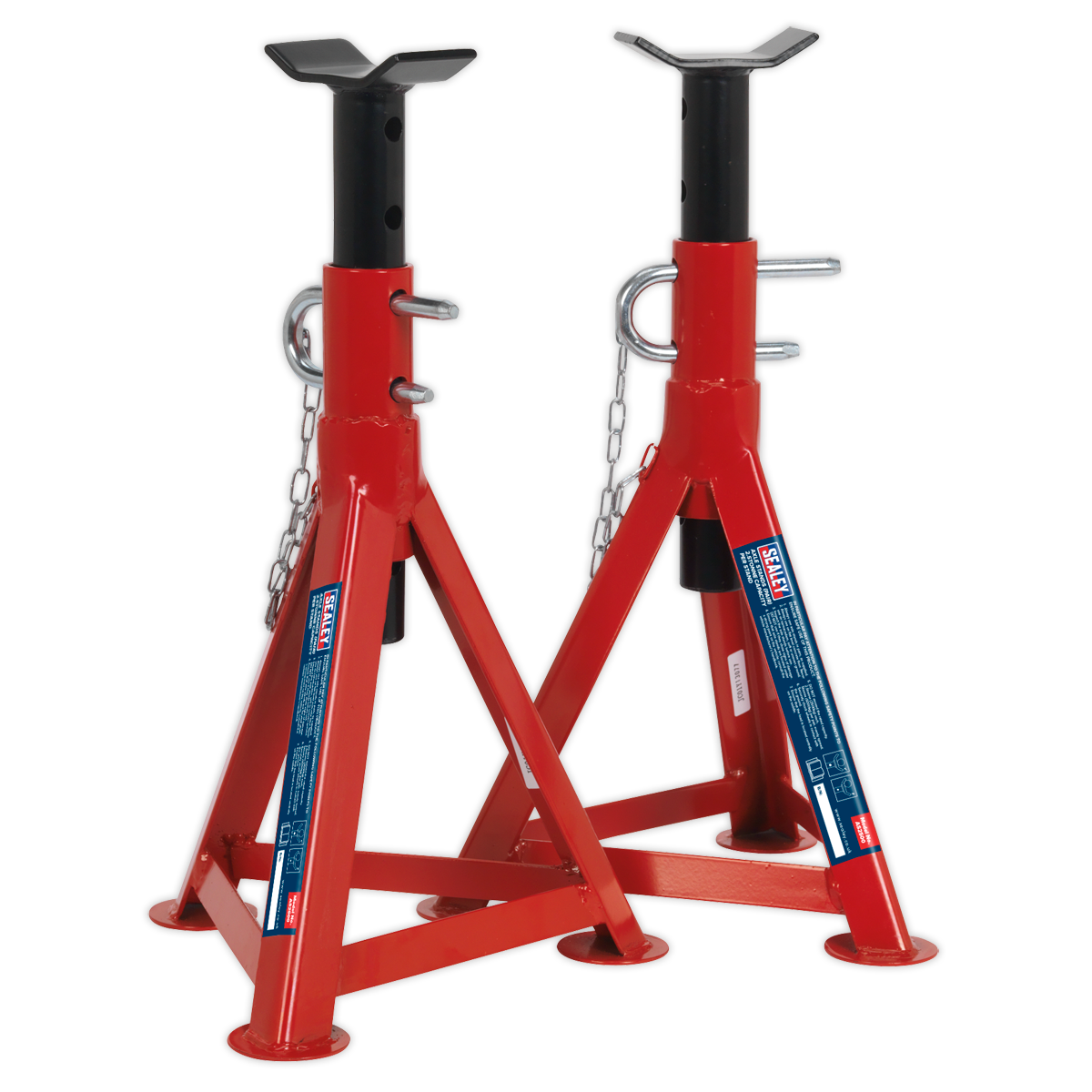 Sealey Load Axle Stands 2.5 Tonne Capacity per Stand 5 Tonne per Pair AS2500