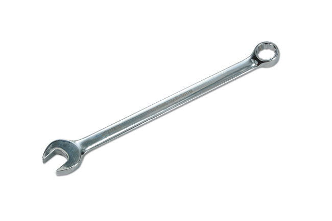 LASER 2362 Ring-/Open End Spanner 15mm Spanner Size Chrome Vanadium Steel